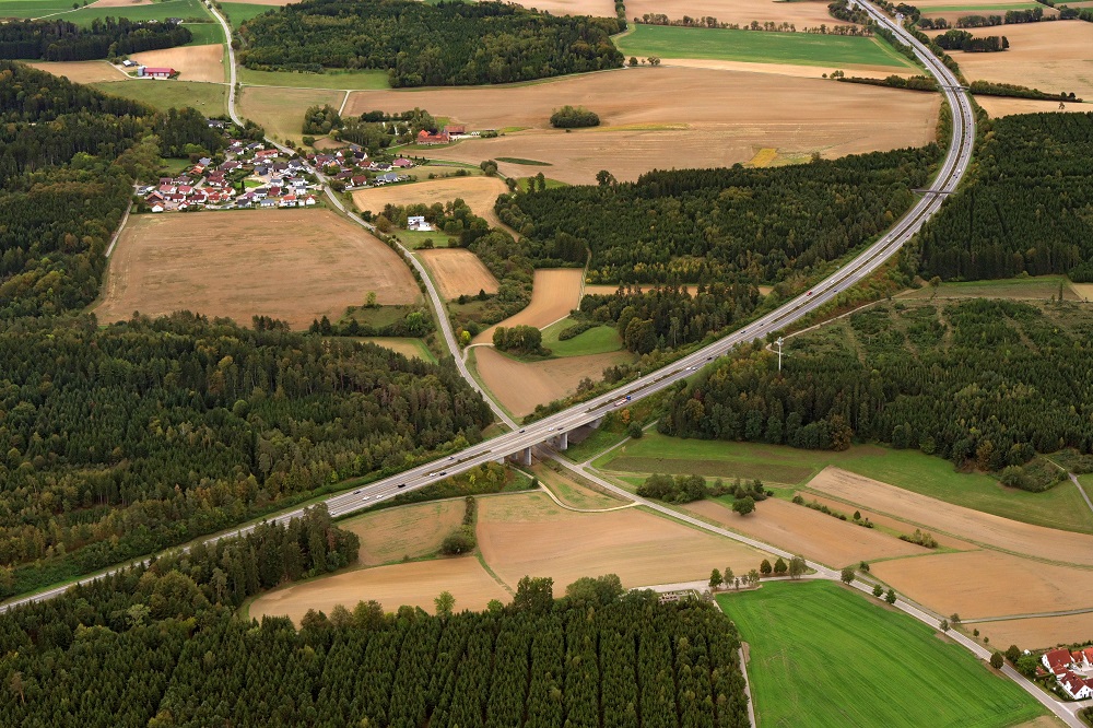 A 81 Brücke Dettensee aus Nordwesten